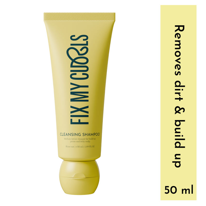 Fix My Curls Squeaky Cleansing Shampoo (For Curly and Wavy Hair)
