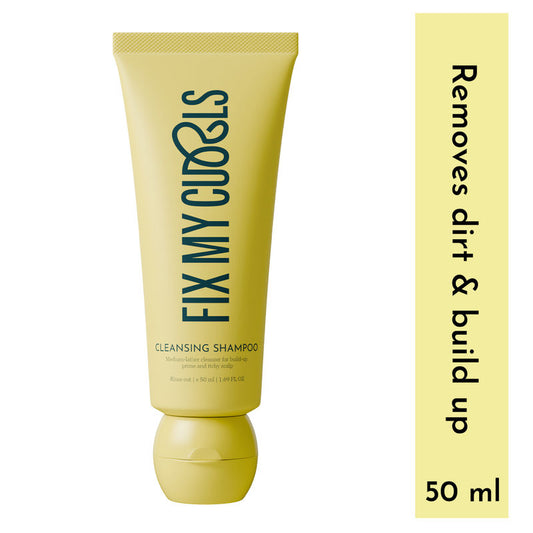 Fix My Curls Squeaky Cleansing Shampoo (For Curly and Wavy Hair)