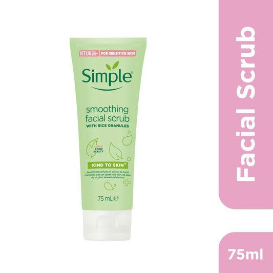 Simple Kind To Skin Smoothing Facial Scrub 75Ml