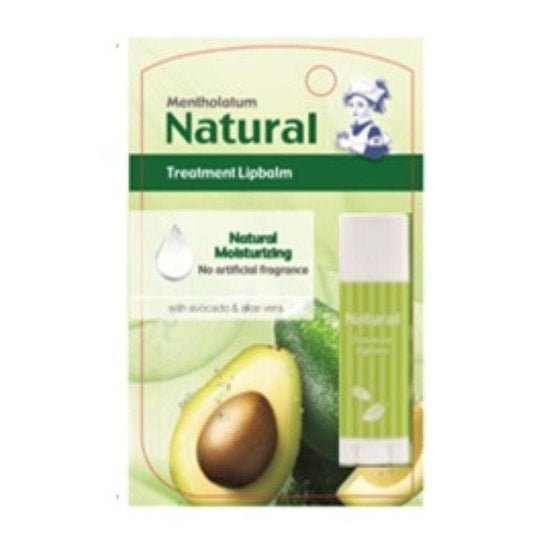 Mentholatum Natural Treatment Lip Balm 3G