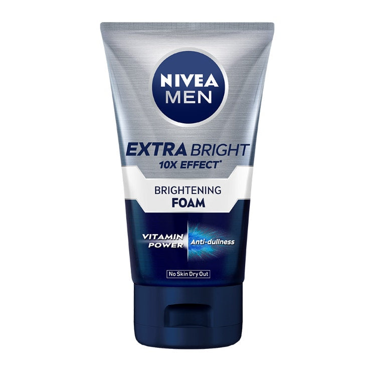 Nivea Men Extra Bright Foam 100G