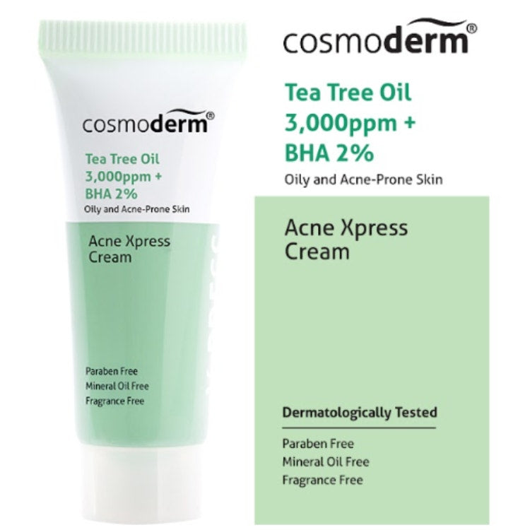 Cosmoderm Tea Tree Oil Acne Xpress Cream 10Ml
