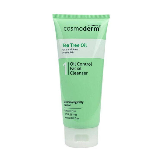 Cosmoderm Tea Tree Oil Control Facial Cleanser 125Ml