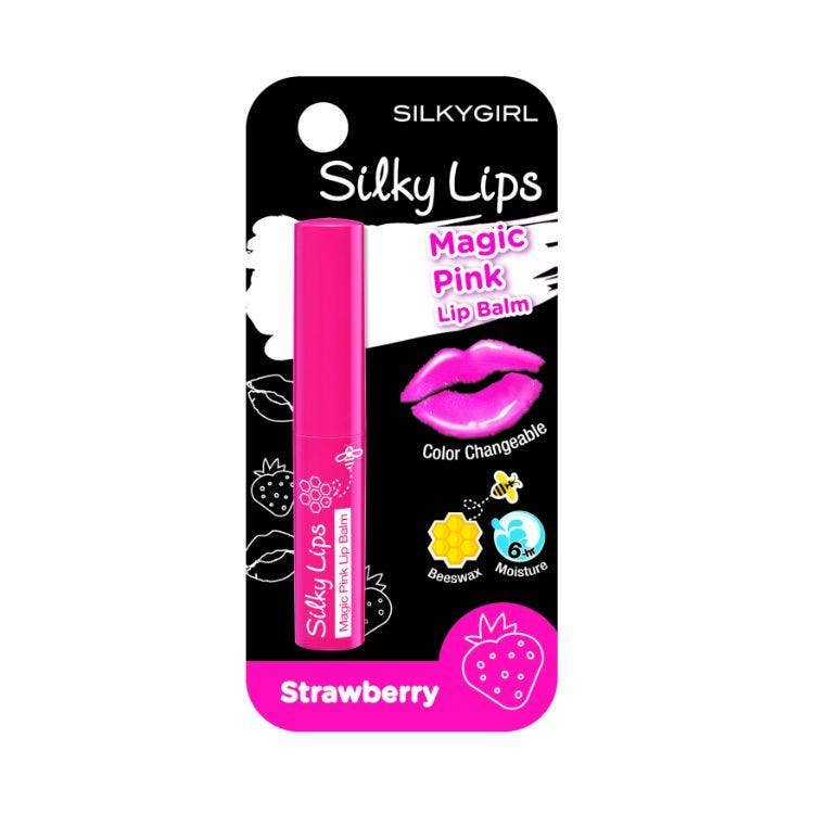 Silky Lips Magic Pink Lipbalm Strawberry 1.6G