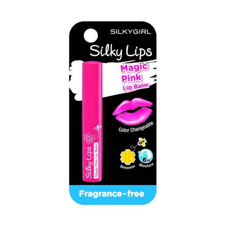 Silky Lips Magic Pink Lipbalm Fragrance Free 1.6G