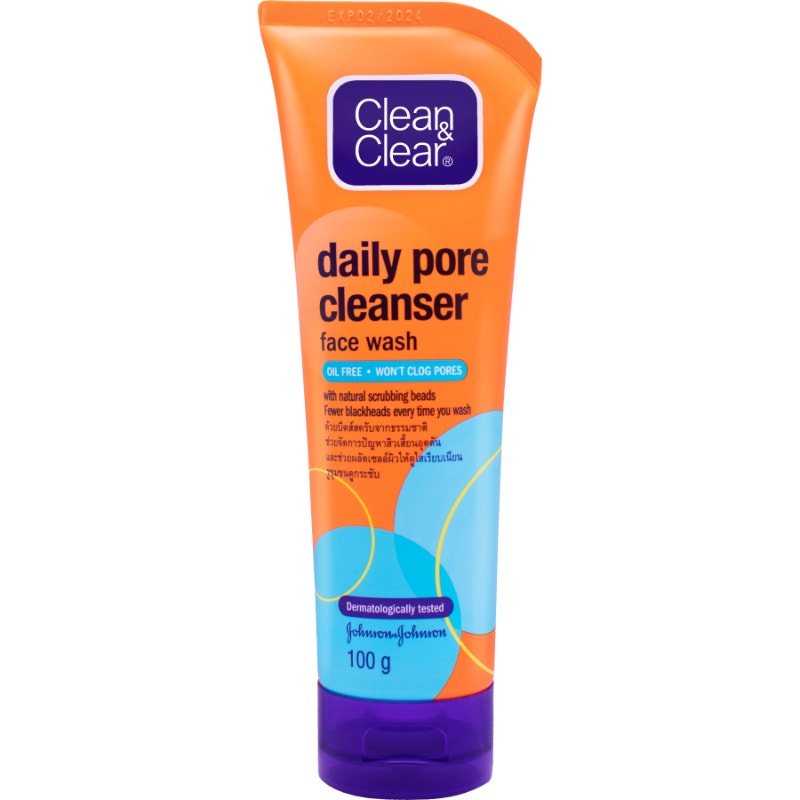 Clean & Clear Deep Action Daily Pore Cleanser 100G