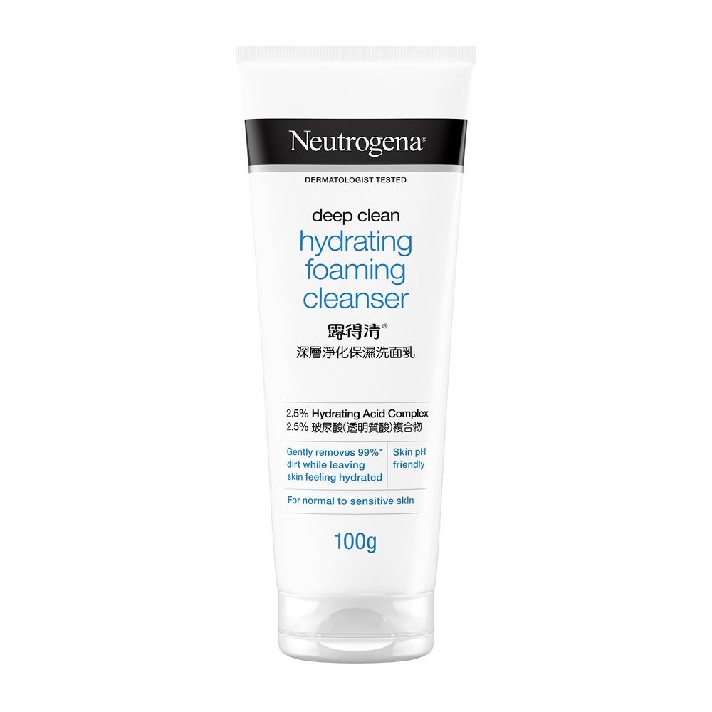 Neutrogena Deep Clean Hydrating Foam Cleanser 100G