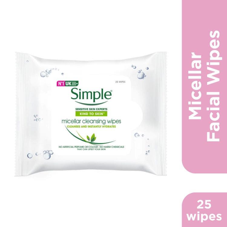 Simple Kind To Skin Micellar Cleansing Wipes 25S