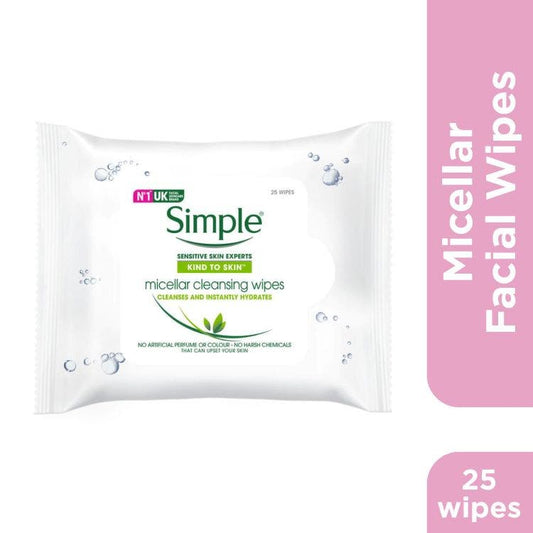 Simple Kind To Skin Micellar Cleansing Wipes 25S