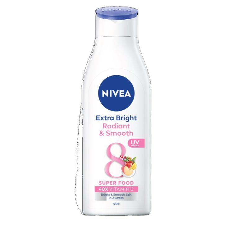 Nivea Extra Bright Radiant & Smooth Lotion 125Ml