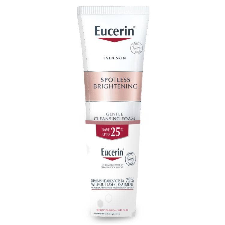 Eucerin Spotless Brightening Cleansing Foam Twin Pack