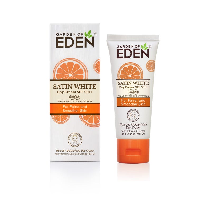 Garden Of Eden Satin White Day Cream Spf 50 40G