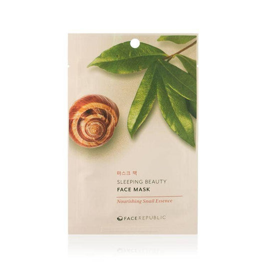 Face Republic Sleeping Beauty Nourishing (Snail Essence) Face Mask 1S