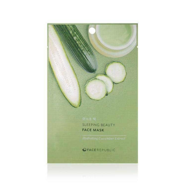 Face Republic Sleeping Beauty Hydrating (Cucumber Extract) Face Mask 1S
