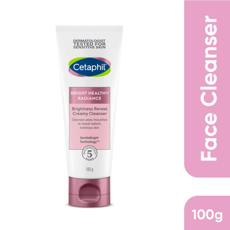 Cetaphil Bright Healthy Radiance Brightness Reveal Creamy Cleanser 100G
