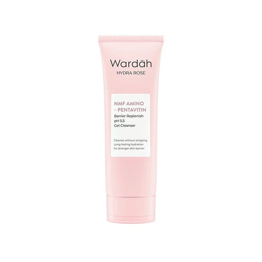 Wardah Hydra Rose NMF Amino + Pentavitin Barrier Replenish pH 5.5 Gel Cleanser 100 ml