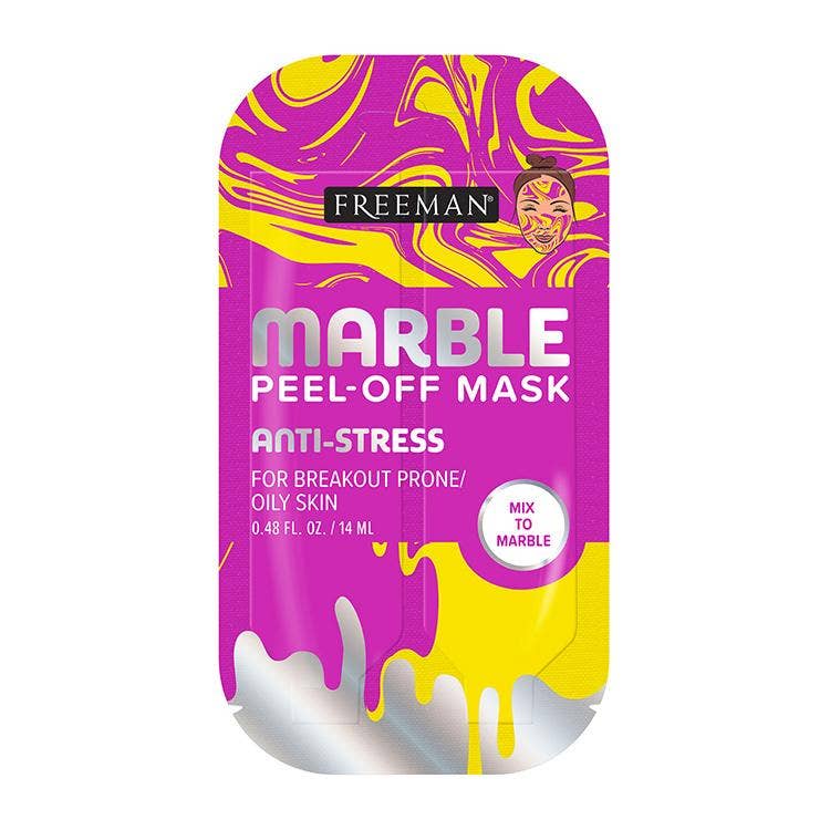 Freeman Marble Anti-Stress Dual Chamber Sachet Mask 14Ml
