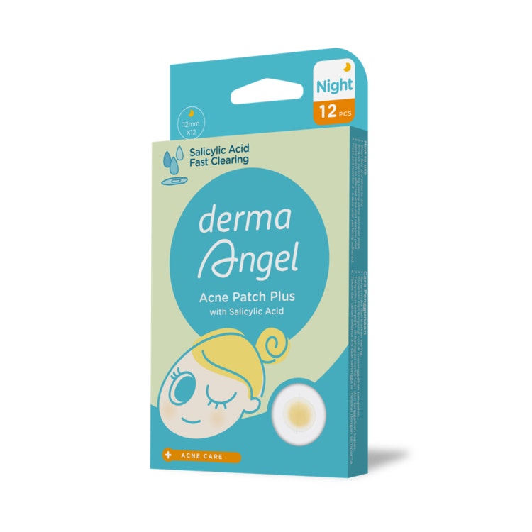 Derma Angel Acne Patch Plus Salicylic Night 12S