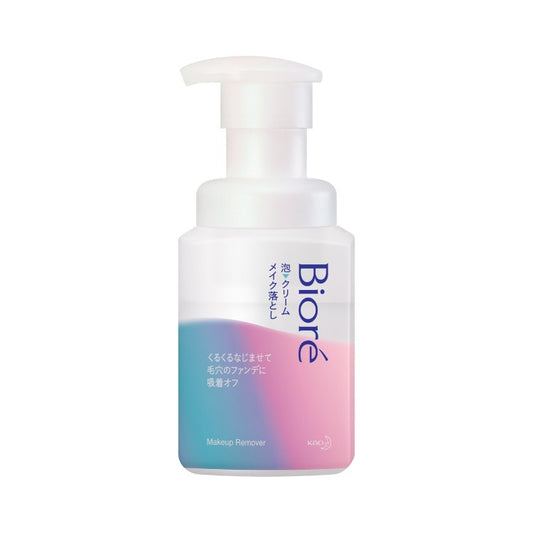 Biore Speedy Makeup Remover Whip Foam To Cream 210Ml