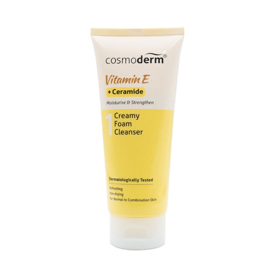 Cosmoderm Vitamin E Foaming Cloud Cleanser 125Ml