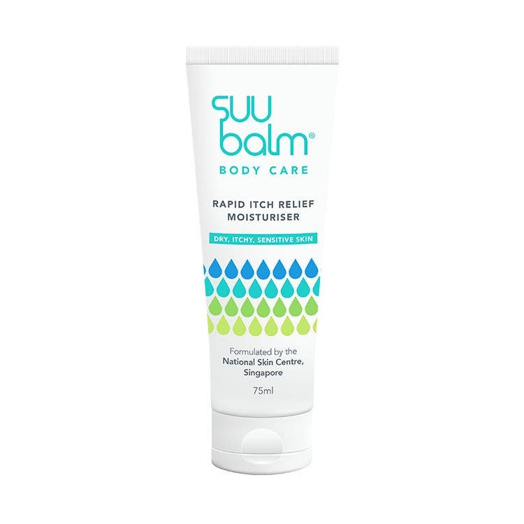 Suu Balm Body Care Moisturiser Rapid Itch Relief 75Ml