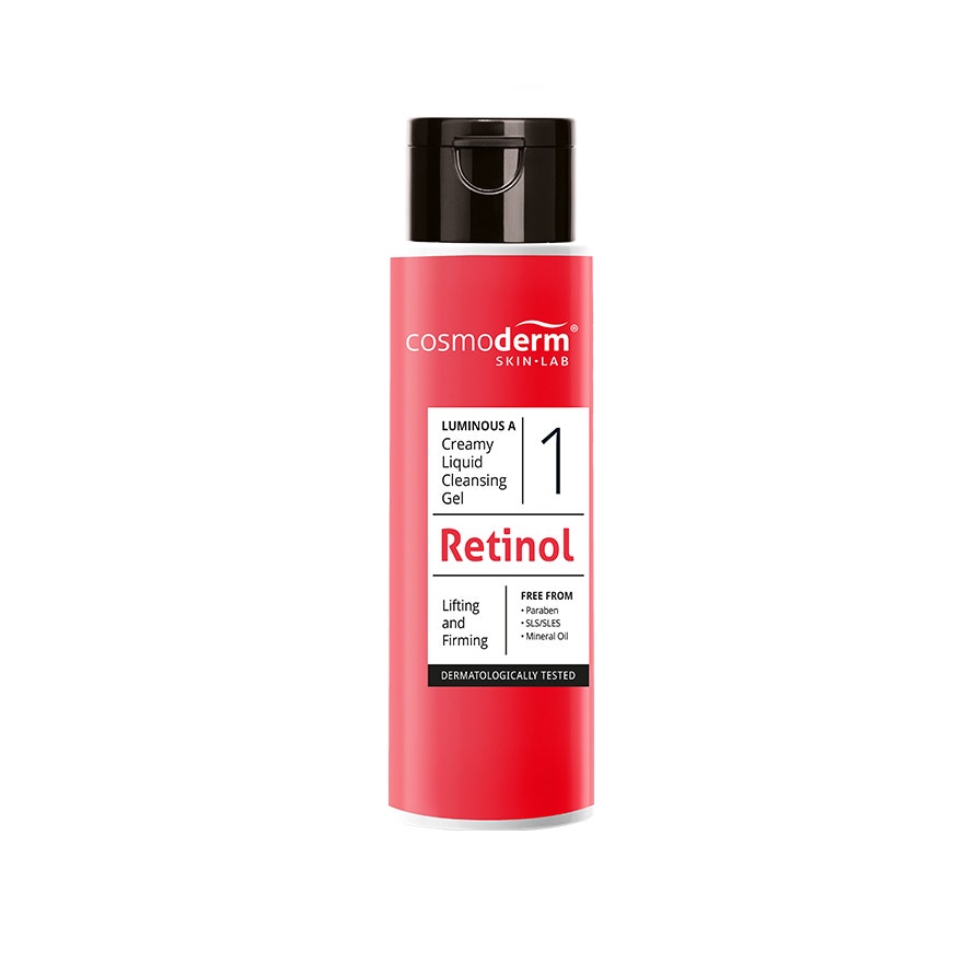 Cosmoderm Luminous A Creamy Liquid Cleansin Gel 120Ml