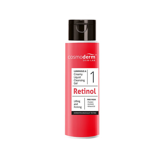 Cosmoderm Luminous A Creamy Liquid Cleansin Gel 120Ml