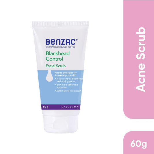 Benzac Blackhead Control Face Scrub 60G