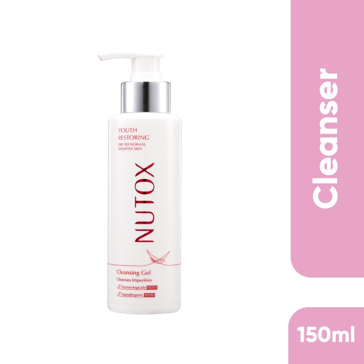Nutox Youth Restoring Cleansing Gel (Dry To Normal, Sensitive) 150Ml