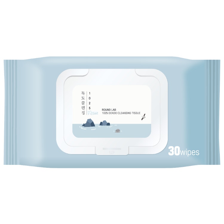 Round Lab 1025 Dokdo Wet Tissue 30 Sheets (178G)