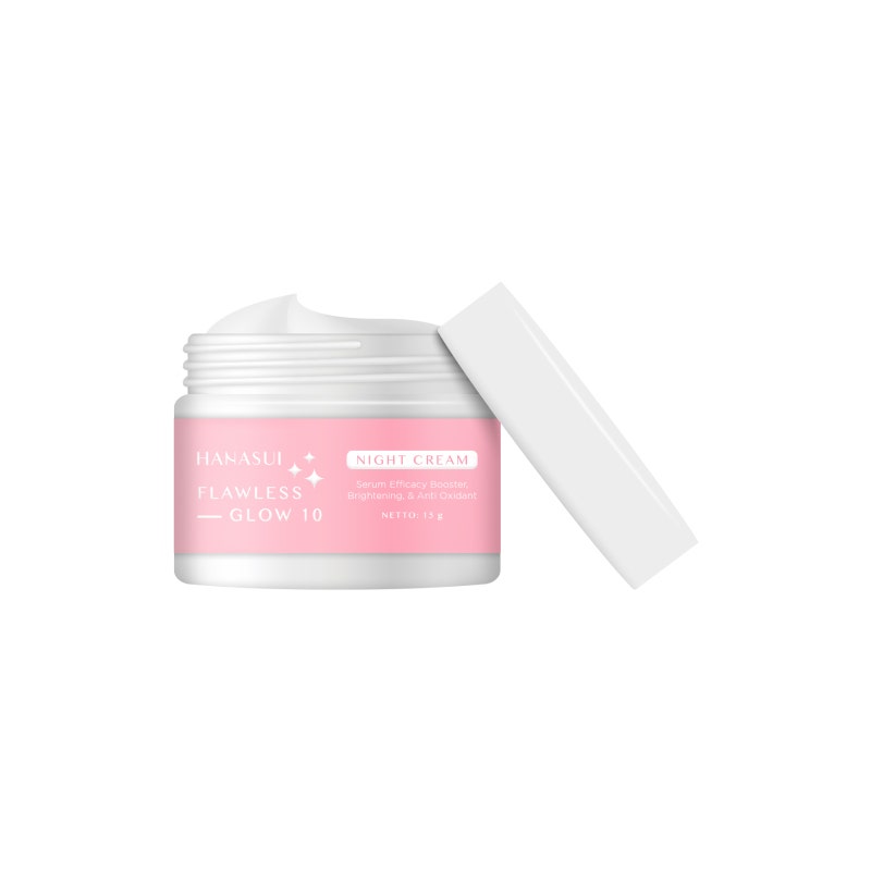 Hanasui Flawless Glow 10 Night Cream 15G