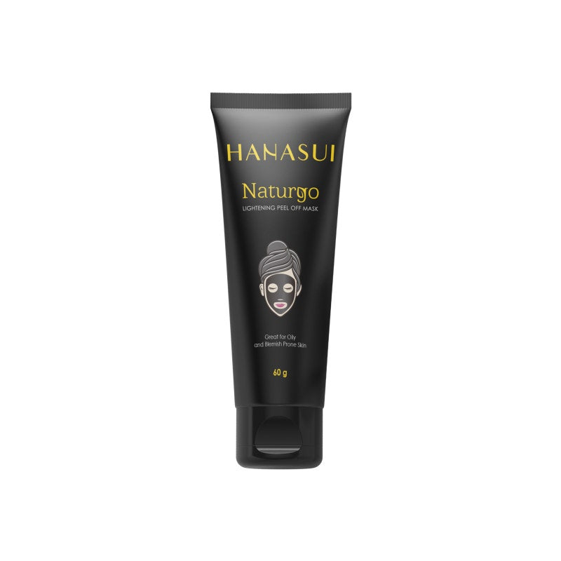 Hanasui Naturgo Lightening Peel Off Mask (Black) 60G