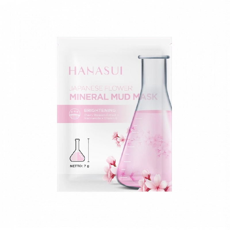 Hanasui Mineral Japanesse Flower Mud Mask 7G