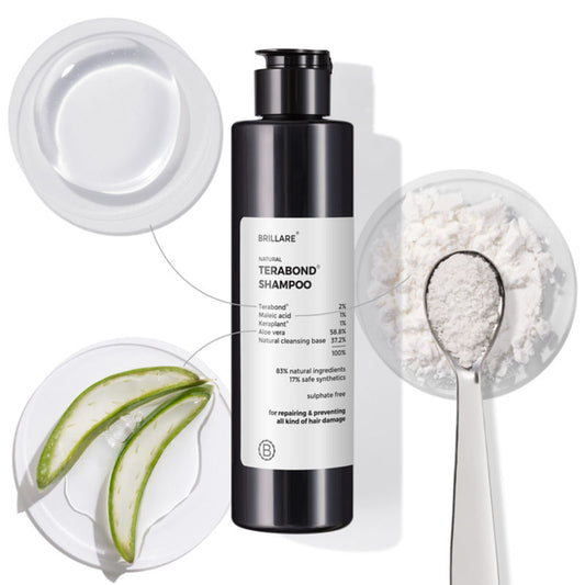 Brillare Terabond Bond Repair Shampoo Repairs Damaged Hair Shampoo for Frizzy & Dry Hair