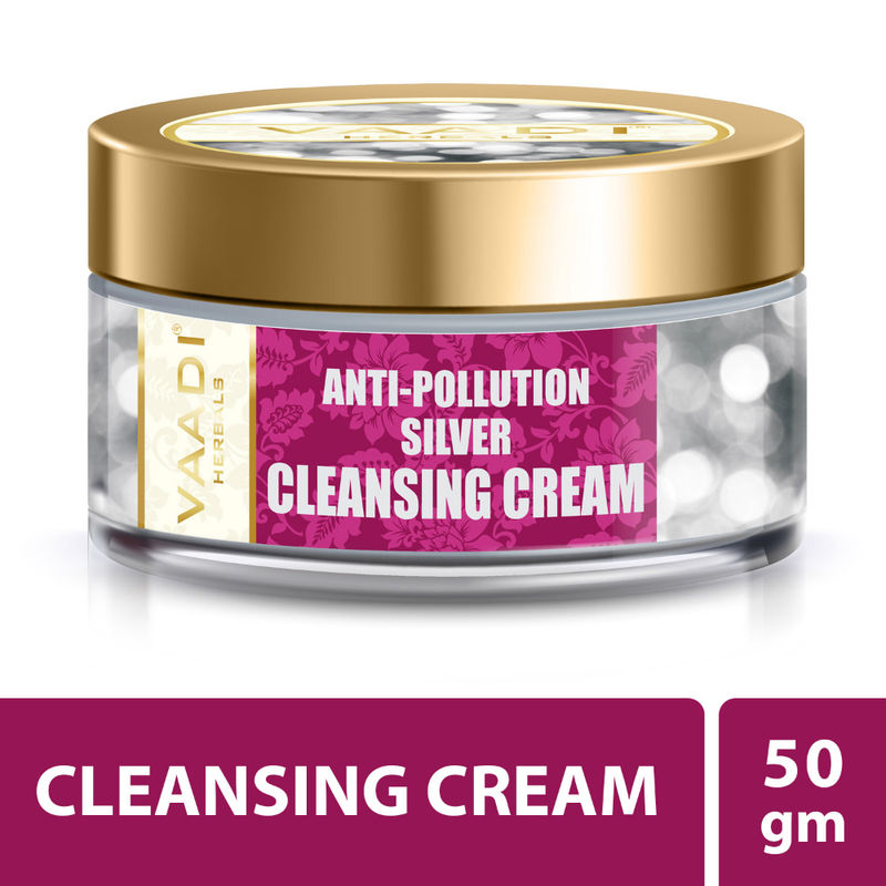 Vaadi Herbals Anti Pollution Silver Cleansing Cream
