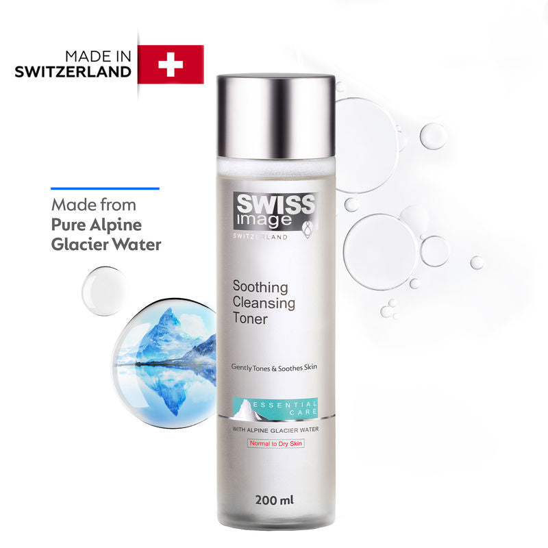 Swiss Image Soothing Cleansing Toner, Hydrates, Cleanses & Soothes Skin And Rejuvenates Dull Skin