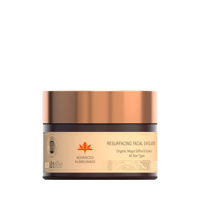 SoulTree Advanced Kumkumadi Resurfacing Facial Exfoliator