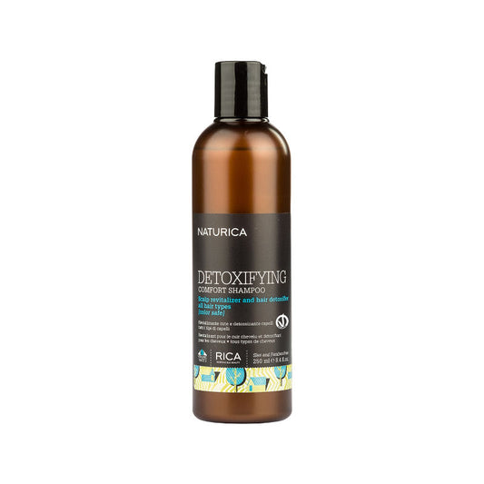 Naturica Detoxifying Comfort Anti-Pollution Shampoo for All Hair Type, Revitalize with Mint & Caper