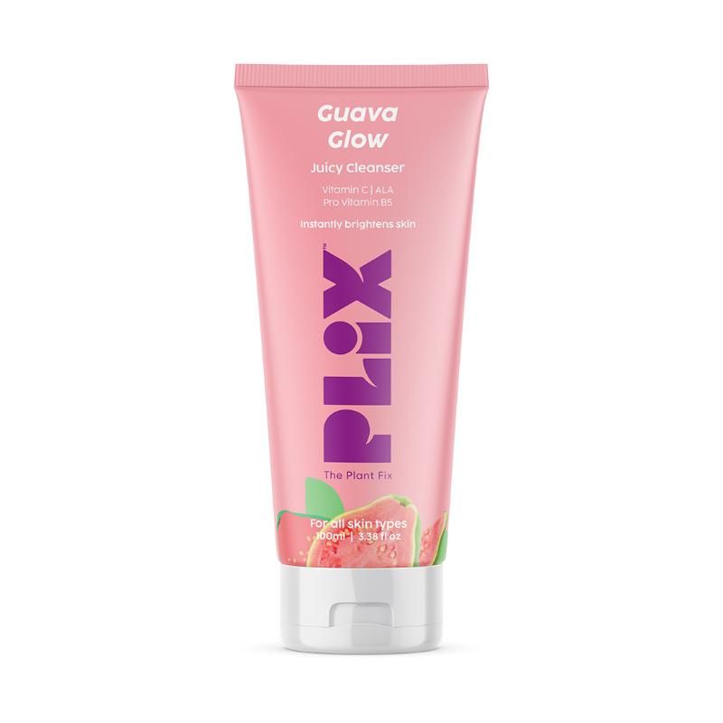 Plix Vitamin C Face Wash Cleanser For Skin Brightening, Pro Vit B5 & Alpha Lipoic Acid For Skin Glow