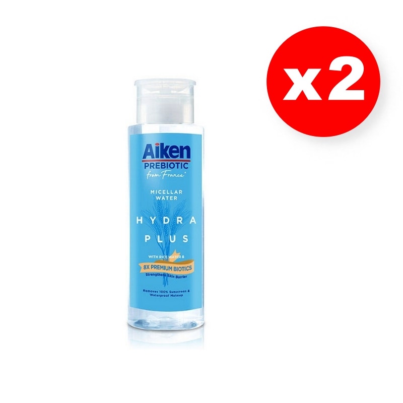 [Bundle of 2] Aiken Prebiotic Hydra Plus Micellar Water 300Ml (2x121109580)