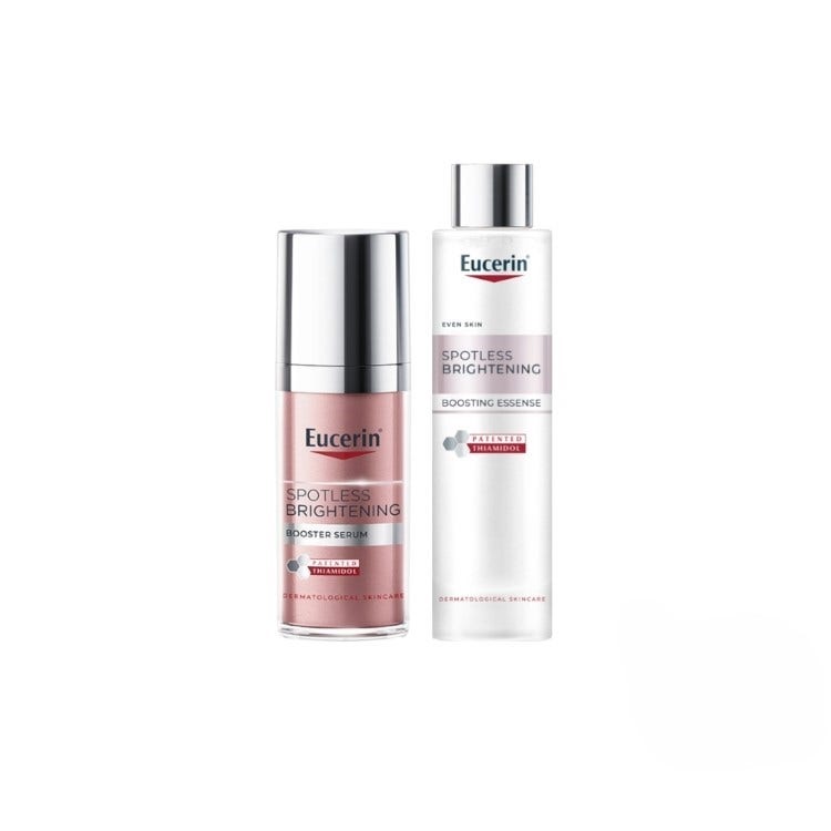 [Bundle of 2] Eucerin Spotless Brightening Booster Serum 30ml + Eucerin Spotless Brightening Boosting Essence 100ml  (121103229 + 121113344)
