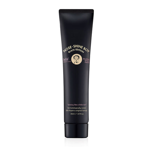 Belif Nose-Shine Boy Gel To Foam Charcoal Cleanser, Fits Blackheads & Whiteheads, Dermat Tested