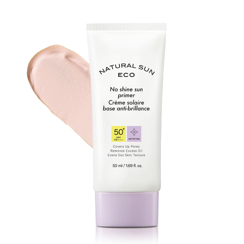 The Face Shop Primer Sunscreen SPF 50+ PA++++ with Zinc Oxide, Covers Pores & Evens Skin Tone