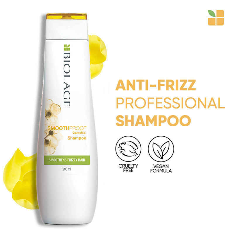 Matrix Biolage Smoothproof Professional Shampoo for Dry and Frizzy Hair, 72 HRS FRIZZ CONTROL