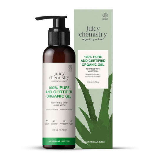 Juicy Chemistry Aloe Vera Gel For Face, Hair & Body