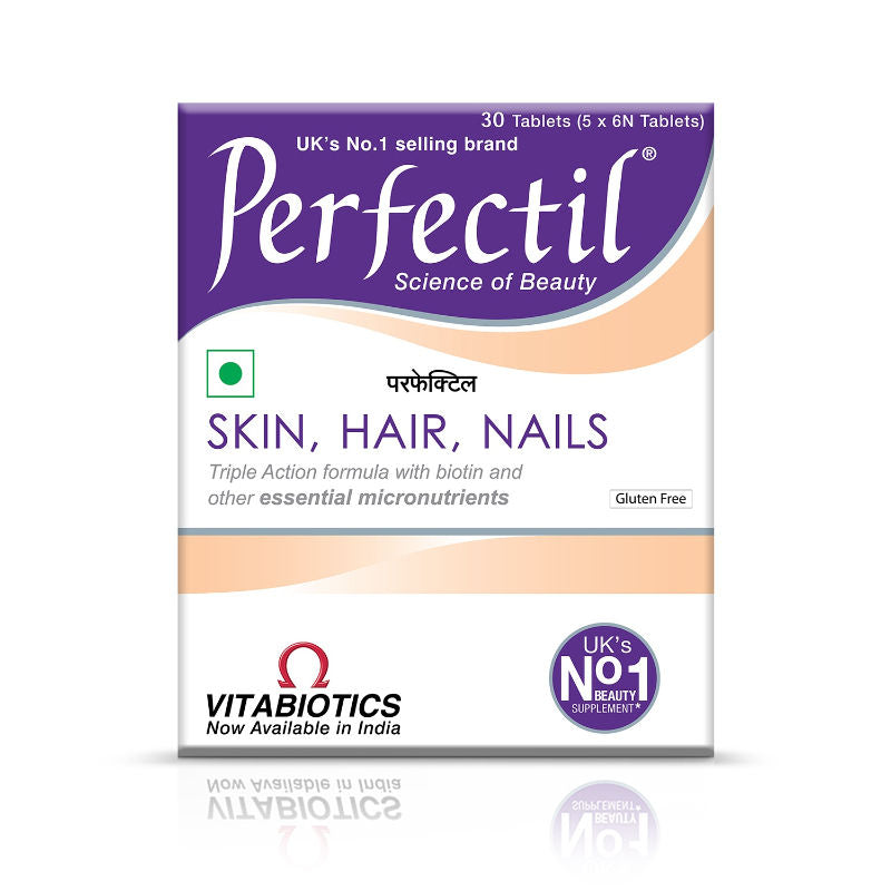 Perfectil UK's No.1 Beauty Supplement (20 Micronutrients Including Biotin, Selenium & Zinc)
