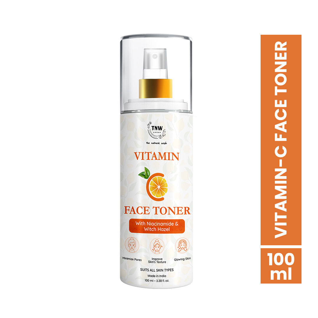 TNW The Natural Wash Vitamin C Face Toner for Improve Skin Texture with Niacinamide & Witch Hazel
