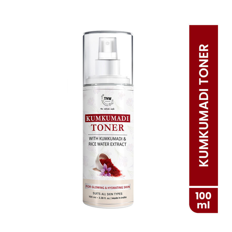 TNW The Natural Wash Kumkumadi Toner With Kumkumadi & Rice Water Extract For Glowing & Hydrating Skin