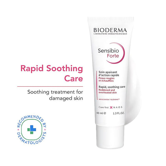 Bioderma Sensibio Forte Rapid Soothing Cream With Vitamin E - Damaged Skin