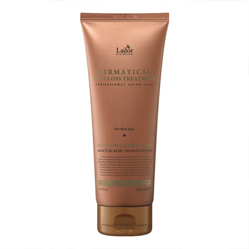 La'dor Dermatical Hair-Loss Treatment Conditioner for Thin Hair - Korean Conditioner for Scalp Care